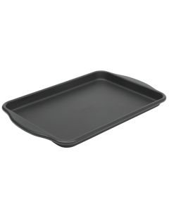 Oster Teston Platinum Collection 15x10 Inch Nonstick Carbon Steel Cookie Sheet in Matte Black