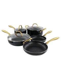 Gibson Home Ellsworth 12 Piece Aluminum Nonstick Cookware Set