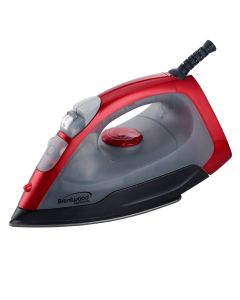 Brentwood Full Size Steam / Spray / Dry Iron in Red and Gray
