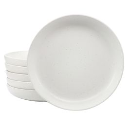 Studio 3B Mio 6 Piece 9.5 Inch Round Stoneware Bowl Set in Sea Salt
